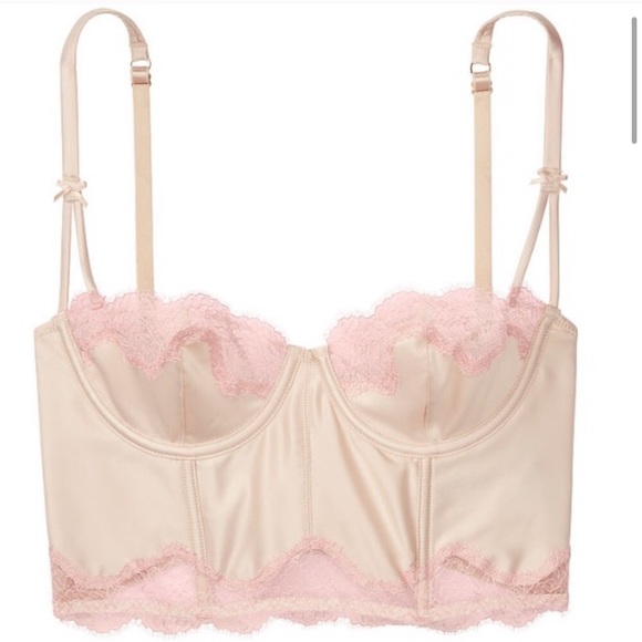 Victoria's Secret Pink Lace Lingerie Set - Picture 3 of 7